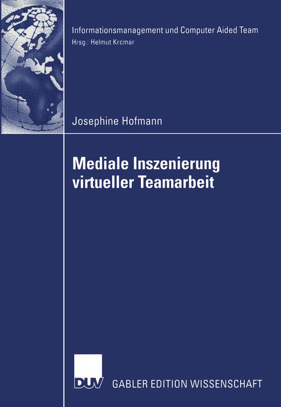 Mediale Inszenierung virtueller Teamarbeit - cover