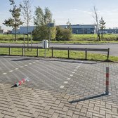 Bol.com Pro Plus Parkeerpaal - Slot - 3 Sleutels - 655 x 60 x 60 mm aanbieding