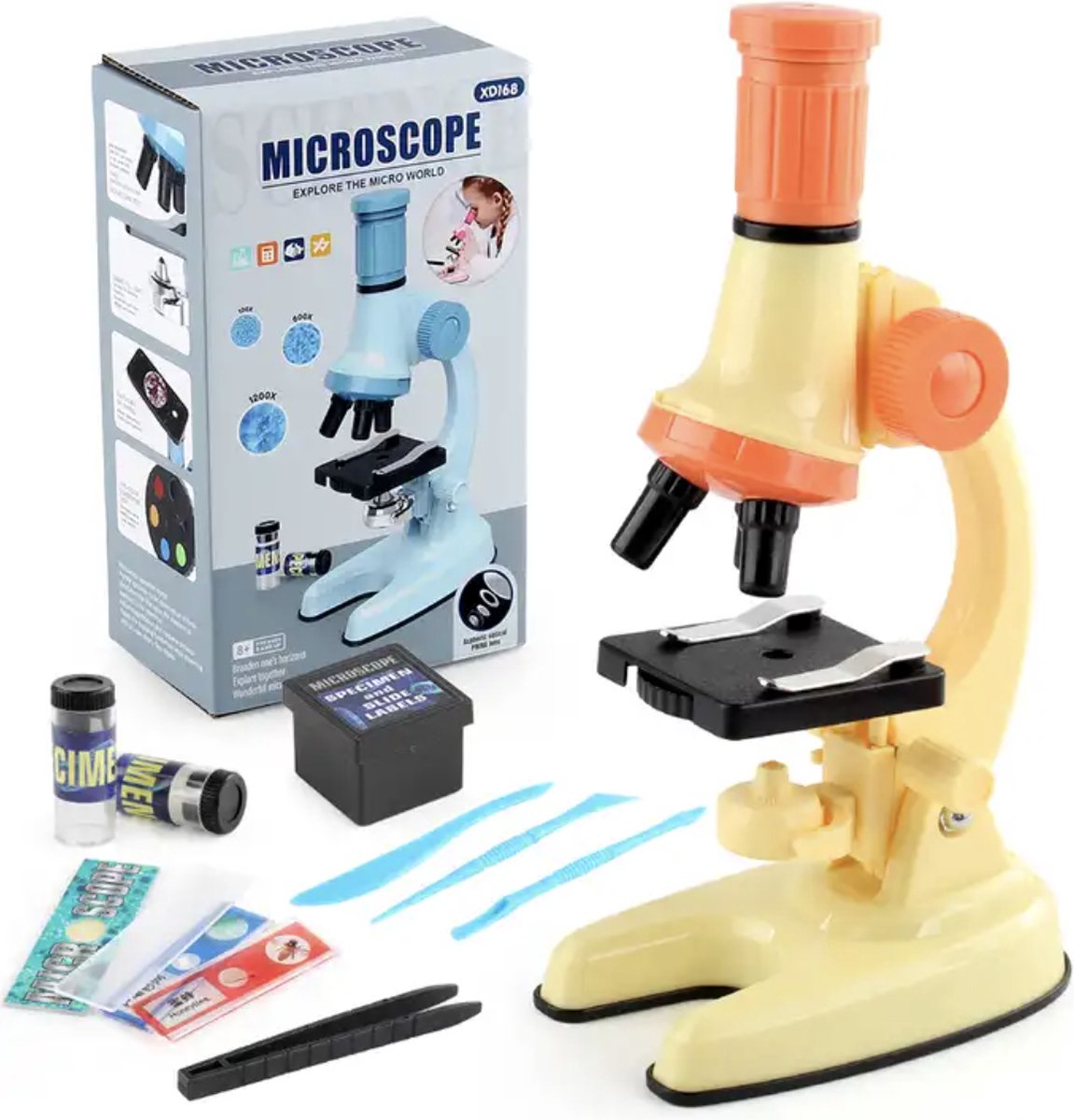 Microscope De Poche Pour Enfants, Jouet De Mini Microscope