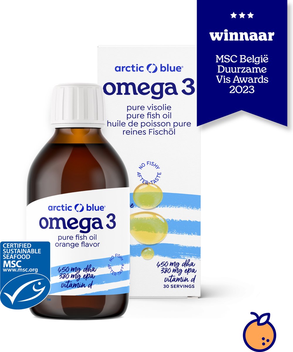 Arctic Blue Omega 3 – Pure Visolie met Vitamine D