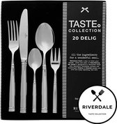 Riverdale Pure Bestekset - 20-delig - RVS