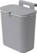 Poubelle suspendue | poubelle Grijs | poubelle intégrée | Poubelle de tri des déchets | Bac à composter | Poubelle de table | Poubelle murale