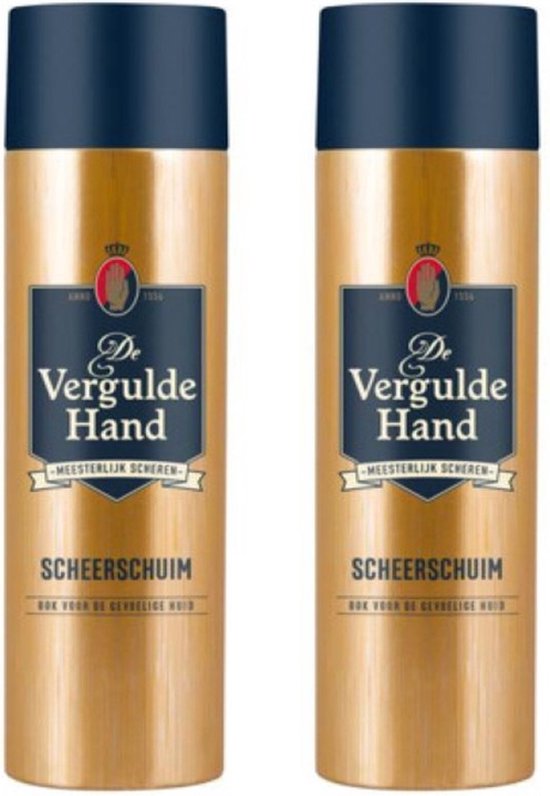 De Vergulde Hand Scheerschuim Duo pakket
