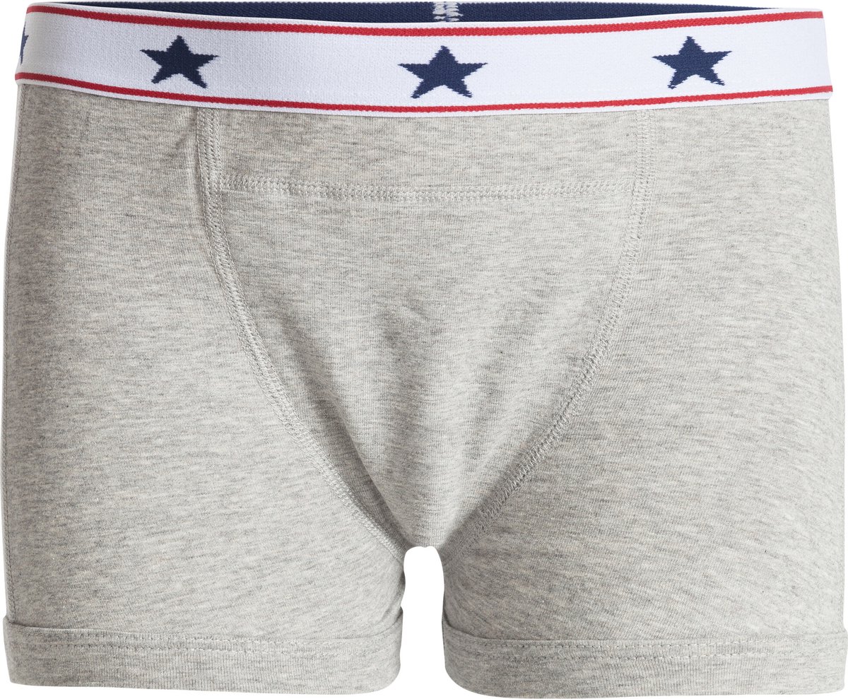 UnderWunder jongens boxer – absorberend ondergoed - oefenbroekjes broekplassen - Grijs maat 122/128