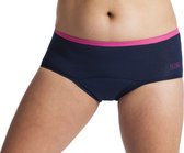 UnderWunder Sportslip (set van 2) menstruatie ondergoed – incontinentie urineverlies vrouw – absorberend ondergoed – Blauw maat L