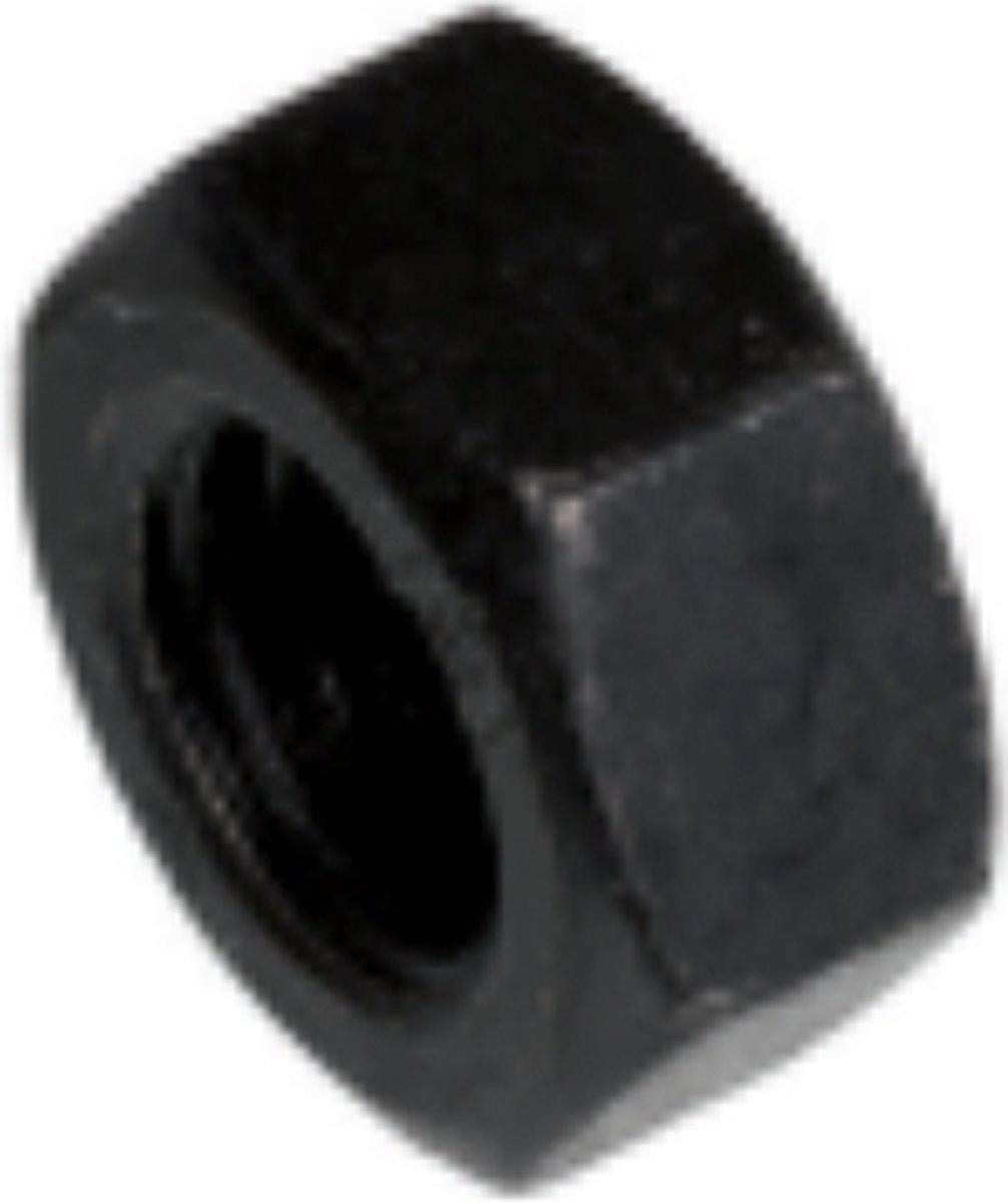 Wovar Zeskantmoer Zwart M6 | 100 Stuks