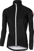 Castelli Fietsjack waterdicht Dames Zwart  / CA Emergency W Jacket Black - L