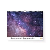 XL 2024 Kalender - Jaarkalender - Sterrenhemel