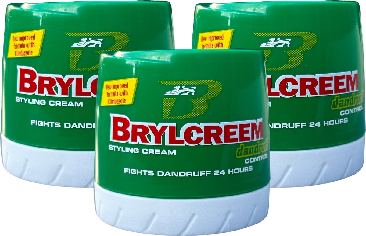 Brylcreem Styling Cream with dandruff control 150ml x 3