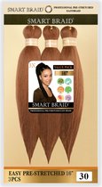 Smart Braid Pre-Stretched 3 in 1 verpakking - 16 inch - Kleur 30