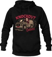 PRiDE oR DiE Hoodie Sweater KNOCKOUT DELIVERY Zwart maat L