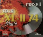 Maxell CD-R74 XL-II 74 Music Audio 74 Mins CD-R Blank Recordable Disc