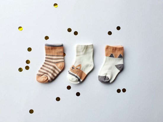 Kindersokken | Leuke Sokken | Kindersokken meisjes | Dierensokken | Mt 23-26 | 2-3 jaar
