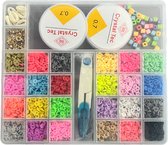 Set de Perles XXXL avec perles en forme de lettre – 10 000 pièces 2,5-5 mm