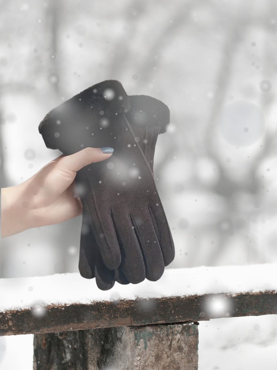 AliRose - Zwart - Duurzame Handschoenen - Stijlvolle Bescherming tegen Koude Dagen
