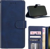 Samsung A14 Bookcase Telefoon hoesje Stevige Portemonnee Wallet Case – Pasjeshouder - Kunstleer - Blauw