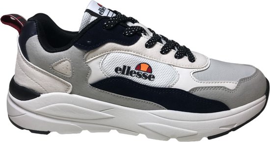 Ellesse - Alan - Mt - Sportieve veter sneakers - Hoge zolen - Grijs/wit/navy