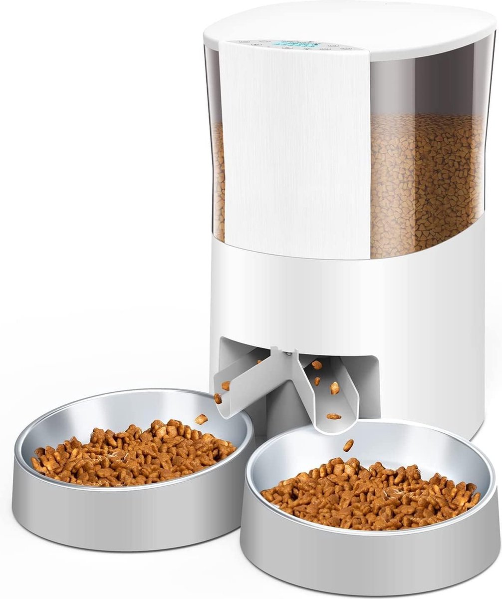 DiverseGoods Automatische Kattenvoerbak 4,5L voor 2 - DiverseGoods - €107,95