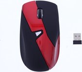 Muis - Draadloze muis - Bluetooth muis - Ergonomische muis - 10 meter bereik Geschikt voor: Computer PC Laptop - rood