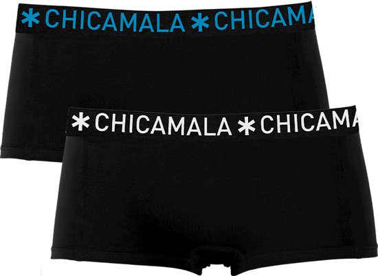 Chicamala Dames Boxershorts - 2 Pack - Maat 122/128 - Dames Onderbroeken