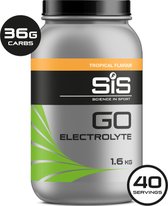 Science in Sport - SIS Energydrink - Go Electrolyte - Elektrolyten + Koolhydraten - 1,6kg - Tropical smaak