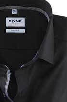Olymp overhemd mouwlengte 7 zwart