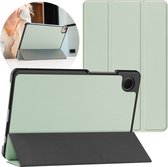Étui pour tablette Samsung Galaxy Tab A9 - Bookcase à trois volets iMoshion - Vert clair