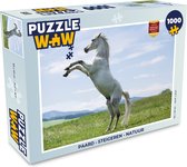 Puzzel Paard - Steigeren - Natuur - Legpuzzel - Puzzel 1000 stukjes volwassenen
