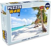 Puzzel Strand - Zee - Palmbomen - Legpuzzel - Puzzel 1000 stukjes volwassenen