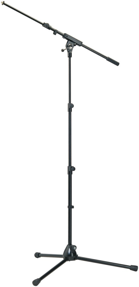 König & Meyer 252 microfoonstatief, zwart uitschuifbare zwenkarm - Microfoon statief