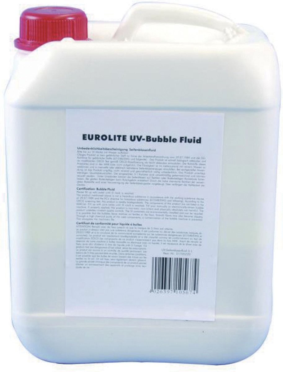 Eurolite Blau Zeepbelconcentraat 5 l