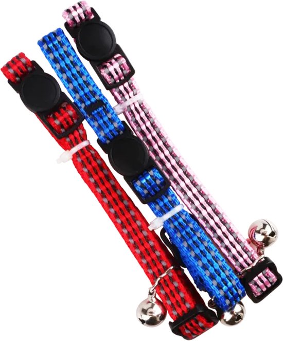 Duvo Kattenhalsband Reflecterend Duo