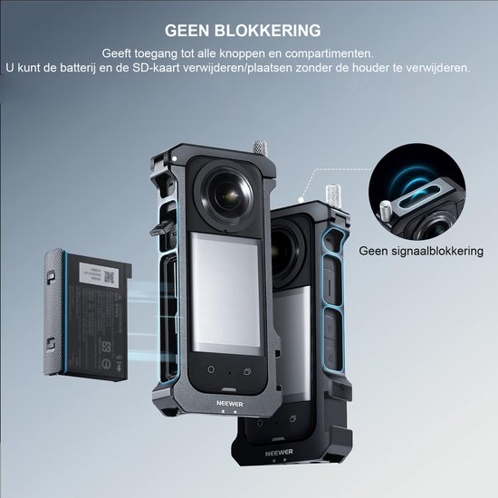 Siliconen Lensbescherming Voor Insta360 X3 & X4 – Stofdicht, Krassenbestendig, Lichtgewicht (32,4 G), Valbescherming, Zwart