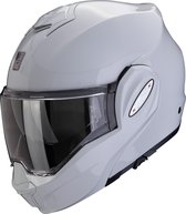 Scorpion EXO-TECH EVO PRO SOLID Light Grey - Maat S - Integraal helm - Scooter helm - Motorhelm - Grijs