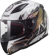 LS2 FF353 Rapid II Boho White Black Pink-06 XL - Maat XL - Helm