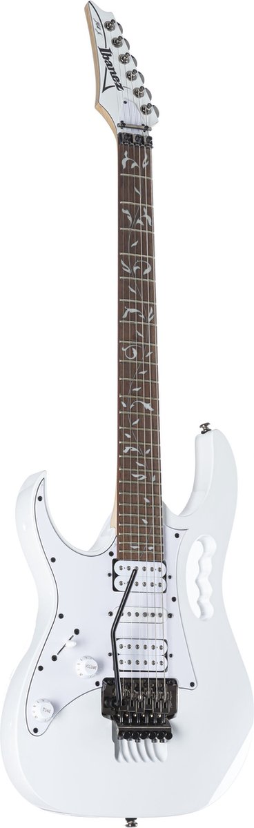 Ibanez JEMJRL-WH Steve Vai Jem Jr. Lefthand White - Elektrische gitaar