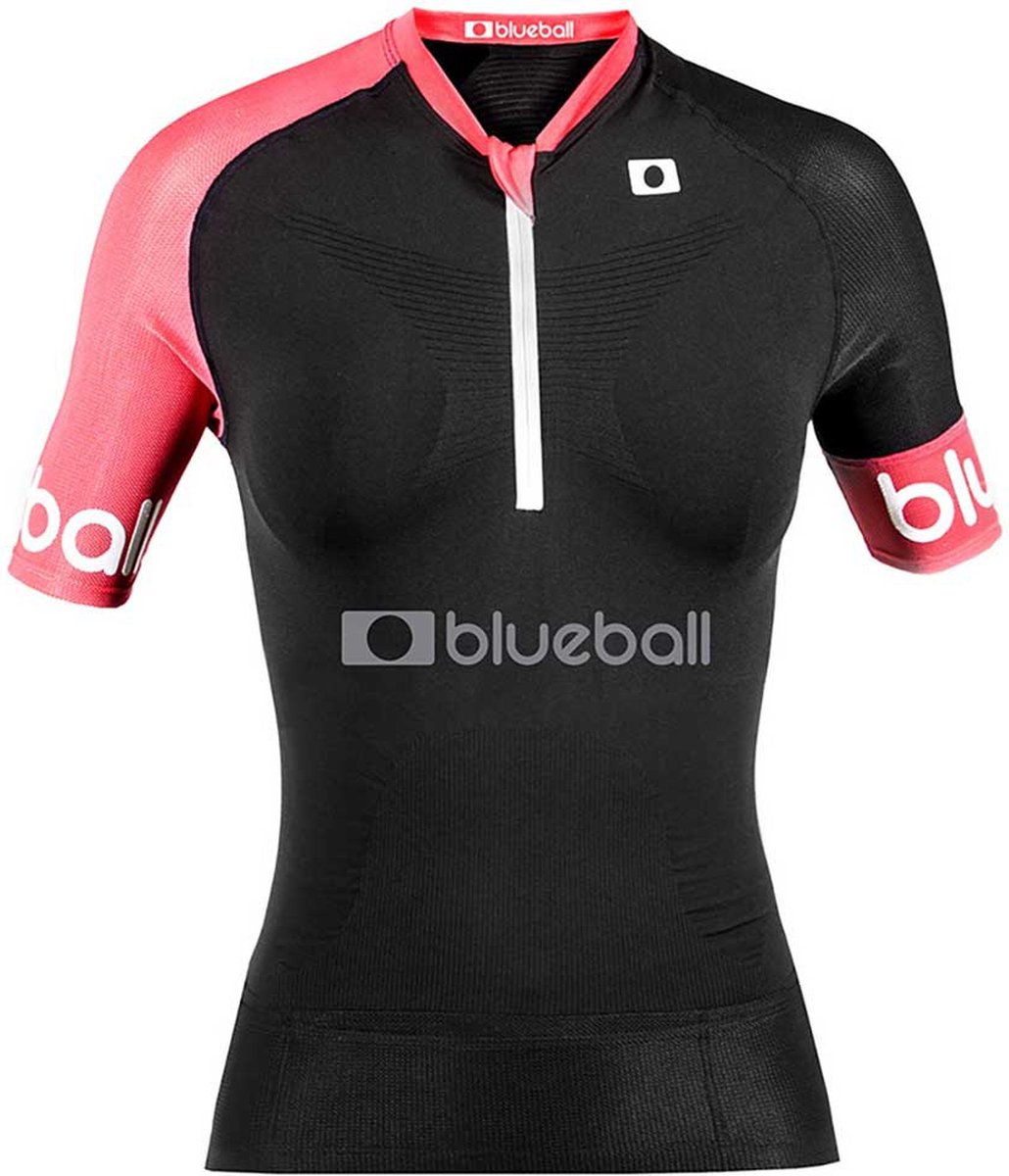 Blueball Sport Compression T-shirt Met Korte Mouwen Zwart M Vrouw