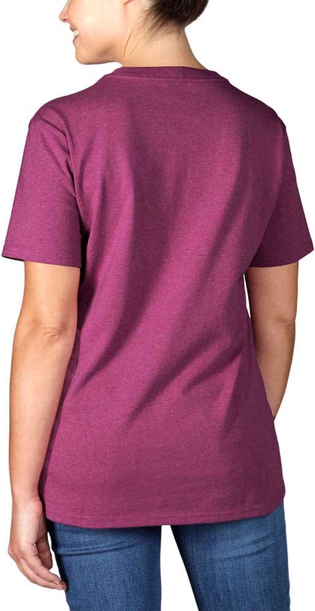 Carhartt Damen Loose Fit S/S Graphic T-Shirt Magenta Agate-M Rosa