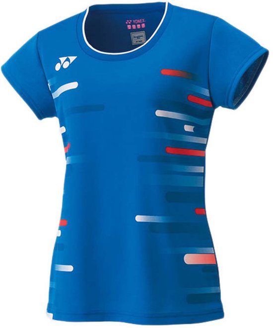 Yonex Game T-shirt Met Korte Mouwen Blauw S Vrouw