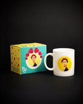 BLOGO Design Mok "FREEDOM-FRIDA KAHLO" The Icons Collection Limited Edition Porselein B8xD8xH9.5cm