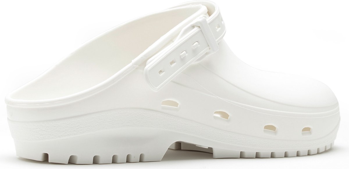 Schu'zz Schuzz herenklompen Bloc Homme Blanc / Wit