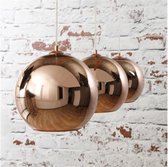Hanglamp Globe 3 lampen - Koper