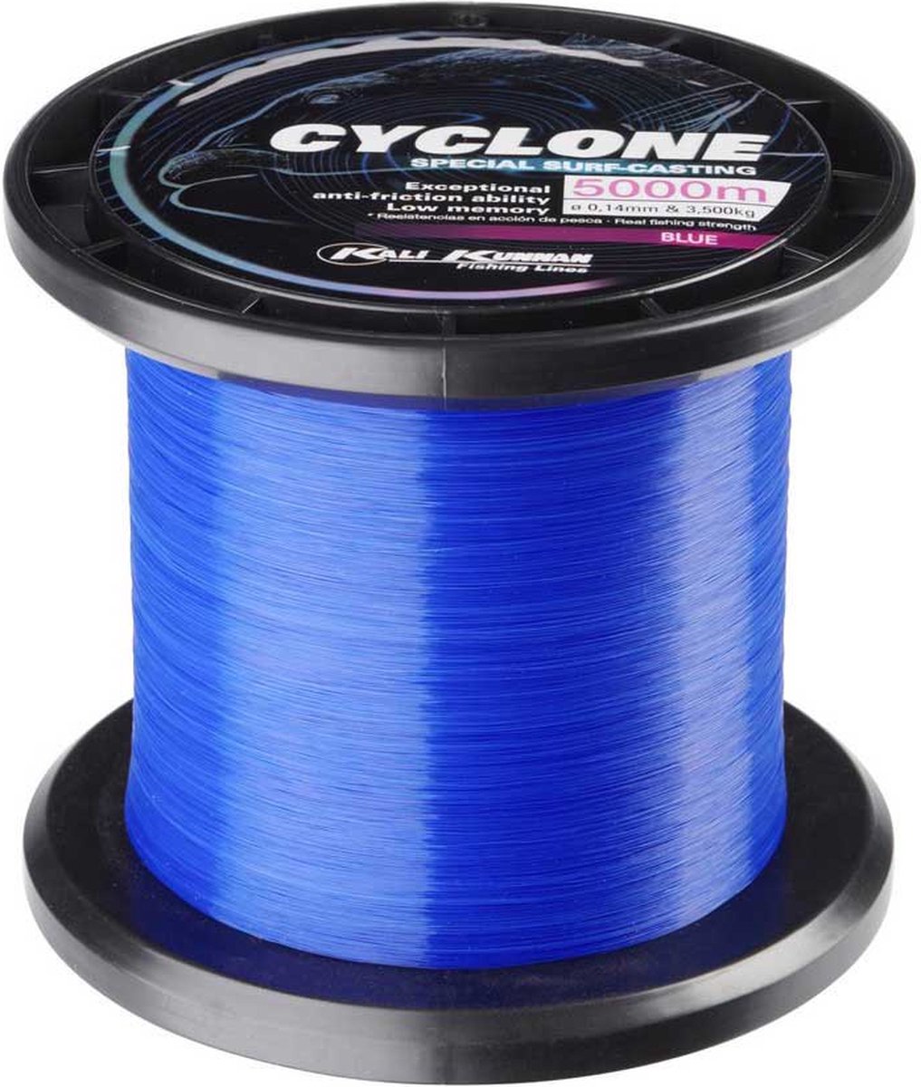 Kali Kunnan Cyclone Monofilament 5000 M Blauw 0.200 mm