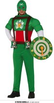 Fiestas Guirca - Costume de Capitaine Ours taille S (46-48) - Déguisements - Costume de carnaval - vêtements de carnaval pour hommes - vêtements de déguisement