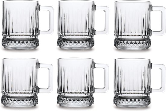 Pasabahce - Verre à thé Elysia 25 cl - Verre trempé Transparent 6 pièce(s)