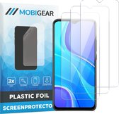 Mobigear Screenprotector geschikt voor Xiaomi Redmi 9 | Mobigear Screenprotector Folie - Case Friendly (3-Pack)