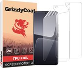 GrizzlyCoat Screenprotector geschikt voor Xiaomi 13 Pro Hydrogel TPU | GrizzlyCoat Screenprotector - Case Friendly + Installatie Frame (2-Pack)