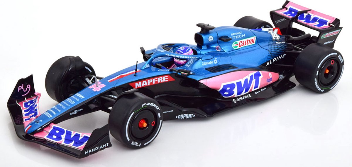 Alpine F1 A523 Monaco GP 2023 1/18 SOLIDO S1811001