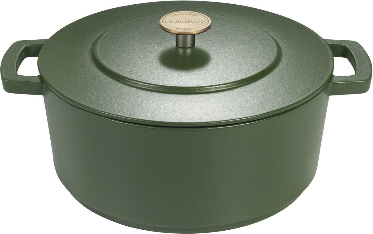 Combekk Original Dutch Oven 28 cm - Groen- Gerecycled gietijzer