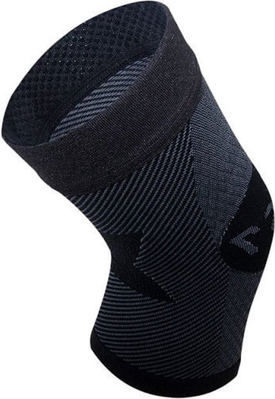 OS1st KS7 kniebandage maat 3XL – zwart – jumpers knee – runners knee – artritis – patella tendinitis – pijnlijke knie – gezwollen knie – vermindert zwelling – verlicht kniepijn - compressie